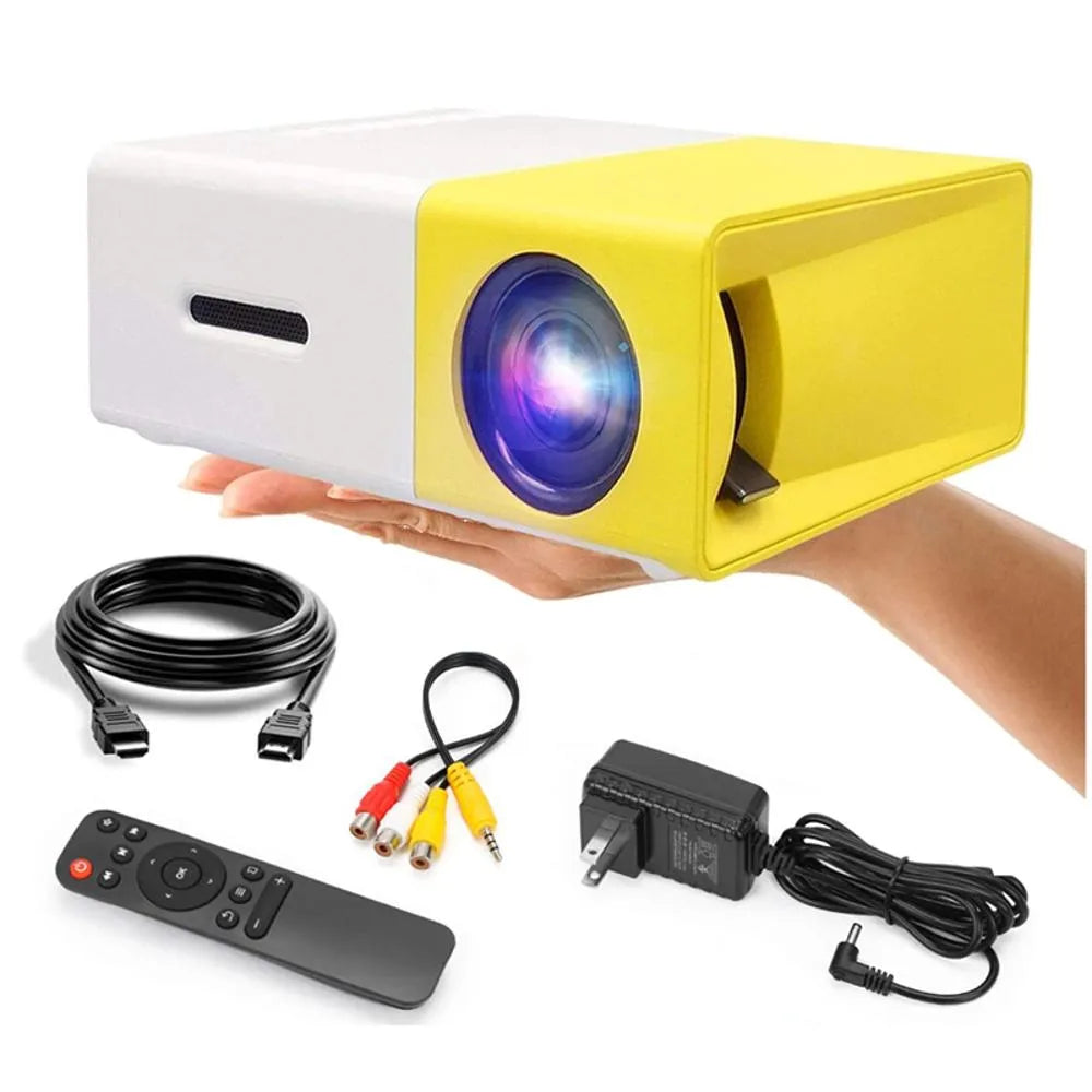 Proyector Mini Led Caja Amarilla